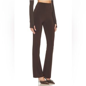 Boot Pant in Chocolate by Norma Kamali